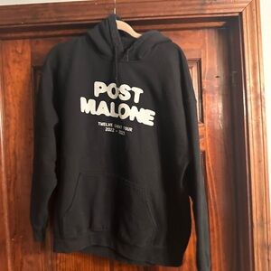 Black Post Malone Tour Sweater